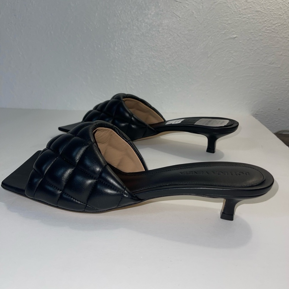 NWT Bottega Padded Mule Black - Picture 11 of 14